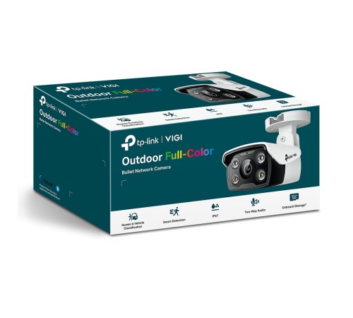 Уличная цилиндрическая камера 3 Мп с цветным ночным видением TP-Link VIGI C330 (4MM)