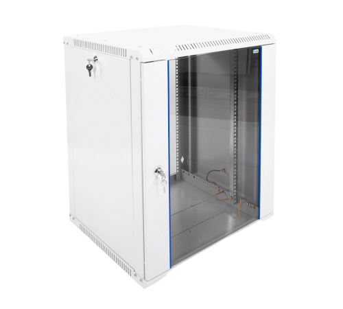 Шкаф телекоммуникационный настенный разборный ЭКОНОМ 15U (600x520) дверь стекло ЦМО ШРН-Э-15.500 30144251503
