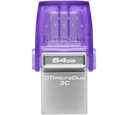 USB Flash накопитель 64Gb Kingston DataTraveler microDuo 3C G3 DTDUO3CG3/64GB