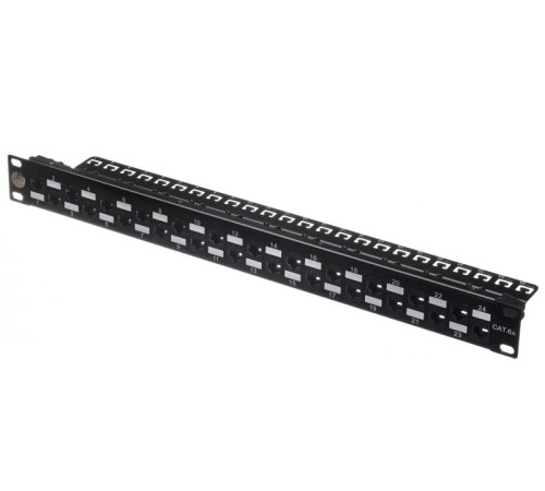 Патч-панель Netko PKJ24 C6A B (54436) Патч-панель Netko PKJ24 C6A B (54436)