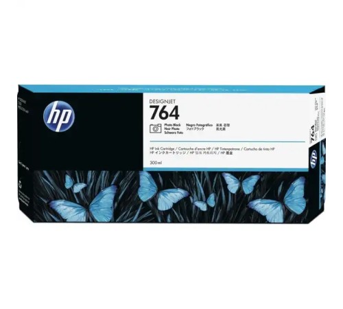 Картридж для плоттеров HP 764 фото черный C1Q17A
