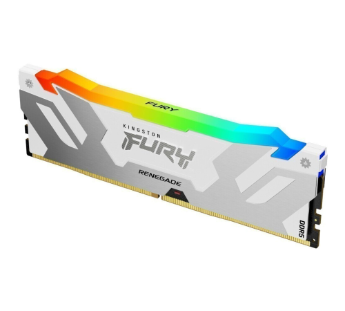 Оперативная память 16Gb DDR5 6000MHz Kingston Fury Renegade White RGB KF560C32RWA-16
