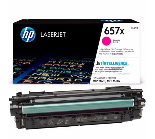 Тонер HP 657X черный повышенной емкости CF470X