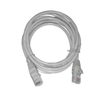 Патч-корд UTP4 cat 5e 2,0м BC LSZH серый литой коннектор Netko Optima N.BC.UTP.5e-2.0m-2-lszh (67622)