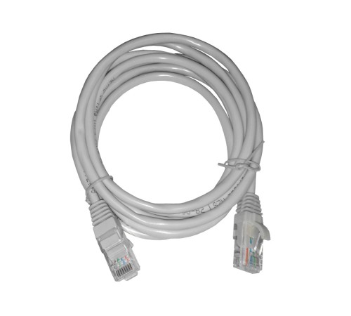Патч-корд UTP4 cat 5e 2,0м BC LSZH серый литой коннектор Netko Optima N.BC.UTP.5e-2.0m-2-lszh (67622)