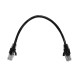Патч-корд UTP4 cat 5e 0,25м ВС LSZH черный литой коннектор Netko Optima N.BC.UTP.5e-0.25m-1-lszh (67586)