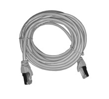 Патч-корд FTP4 cat.5е 5.0м BC LSZH серый литой коннектор Netko Optima N.BC.FTP.5e-5.0m-2-lszh (68887)