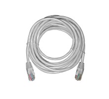 Патч-корд UTP4 cat 5е 5,0м BC LSZH серый литой коннектор Netko Optima N.BC.UTP.5e-5.0m-2-lszh (67625)