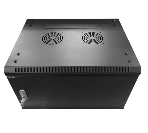 Шкаф настенный 9U серия WMA (Wall Maestro) (600х600х500) передняя дверь металл разборный черный Netko А N.WMA.6609MWD.69143.BK (69143)