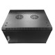 Шкаф настенный 9U серия WMA (Wall Maestro) (600х600х500) передняя дверь металл разборный черный Netko А N.WMA.6609MWD.69143.BK (69143)