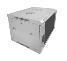 Шкаф настенный 9U серия WMA (Wall Maestro) (600х600х500) передняя дверь стекло разборный серый Netko А N.WMA.6609GWD.65568.GY (65568)