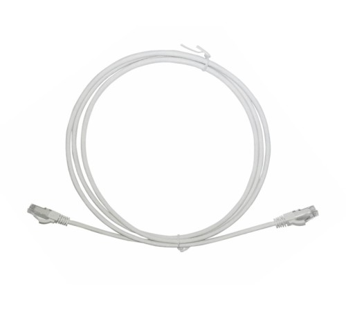 Патч-корд UTP4 cat.6 2.0м литой коннектор серый LSZH Netko Expert CKC NUTPBC.6-2m-2-lszh (58664)
