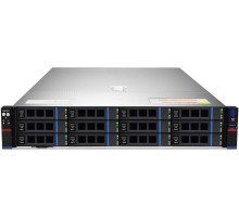 Платформа Gooxi AS201-D12RE-G3 2U 2*LGA4189 up to 270W / 16*DDR4 / 12*3.5 SAS/SATA Expander / 10*LP PCIe / M.2 NVMe 2280 / IPMI 2.0 / AST2500 / 2*1GbE / VGA / 4*USB 3.0 / RS232 / 2*800W PSU / Rail kit (id 31776)
