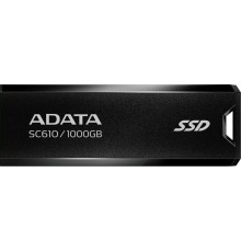 Накопитель SSD USB 3.1 Adata SC610-1000G-CBK/RD