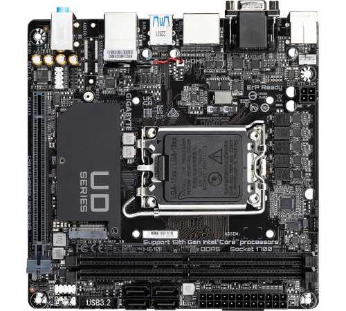 Материнская плата Gigabyte H610I