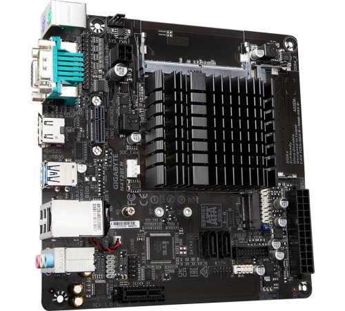 Материнская плата Gigabyte N4120I H + Celeron N4120 onboard