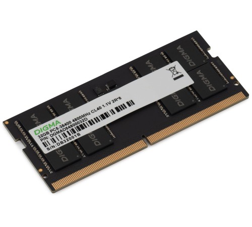 Память DDR5 32GB 4800MHz Digma DGMAS54800032D