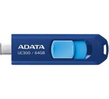 USB флешка Adata ACHO-UC300-64G-RNB/BU