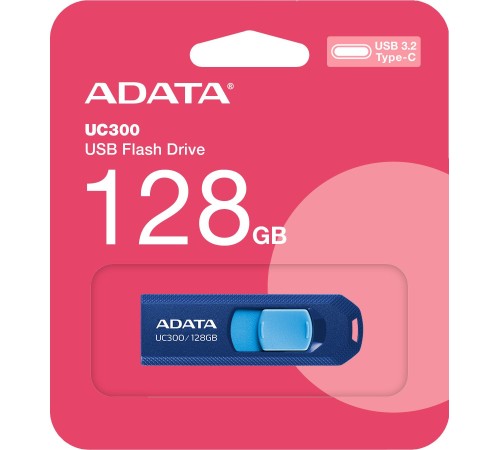 USB флешка Adata ACHO-UC300-128G-RNB/BU
