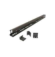 Вертикальный кабельный организатор Hyperline CMF-OTR-32U-89x106-C-RAL9005