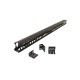 Вертикальный кабельный организатор Hyperline CMF-OTR-32U-89x106-C-RAL9005