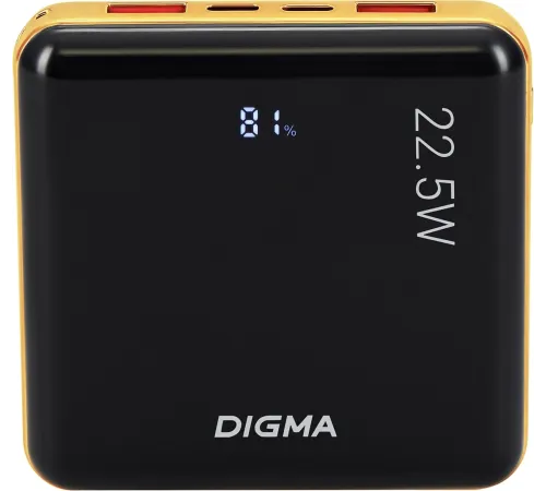 Мобильный аккумулятор Digma DGPF10D DGPF10D22PBK