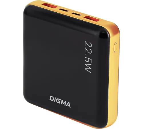 Мобильный аккумулятор Digma DGPF10D DGPF10D22PBK