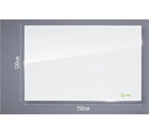 Доска стеклянная Cactus CS-GBD-120X150-UWT-TM