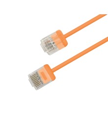 Патч-корд Hyperline PC-LPU-UTP-RJ45-RJ45-C6-1M-LSZH-OR