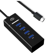 Разветвитель USB-C Digma DHUB-4USB-C-3.0