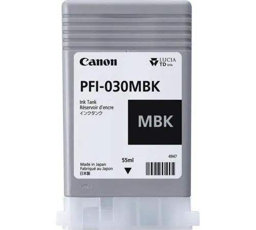 Картридж для плоттеров Canon PFI-030BK Матовый черный 55 мл 3488C001