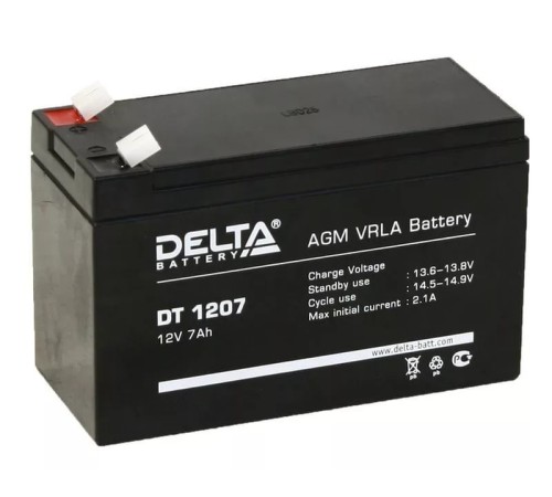 Аккумулятор Delta DT 1207