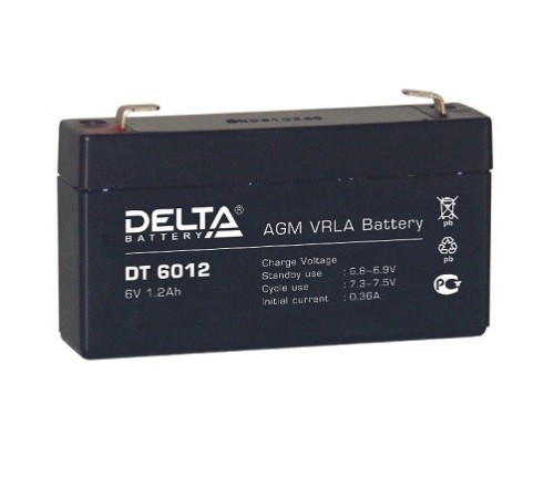 Аккумулятор Delta DT 6012