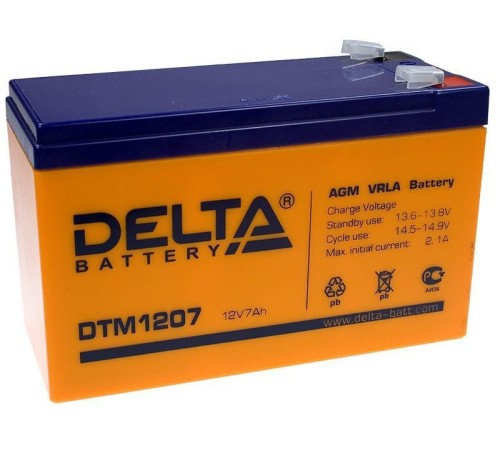 Аккумулятор Delta DTM 1207
