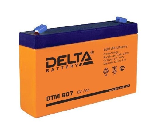Аккумулятор Delta DTM 607