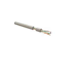Кабель витая пара Hyperline UUTP4R-C6-S23-IN-LSLTX-GY-305
