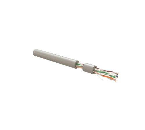 Кабель витая пара Hyperline UUTP4R-C6-S23-IN-LSLTX-GY-305