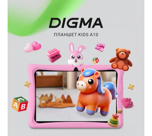 Планшет Digma Kids A10 DA5B0P01 розовый Планшет Digma Kids A10 DA5B0P01 розовый