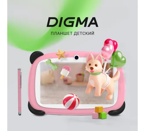 Планшет Digma Kids A7 DA5B7P01 розовый Планшет Digma Kids A7 DA5B7P01 розовый