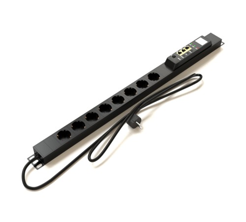 Блок розеток управляемый IP-PDU Hyperline IP-PDU-2017IFDA-110-0008D