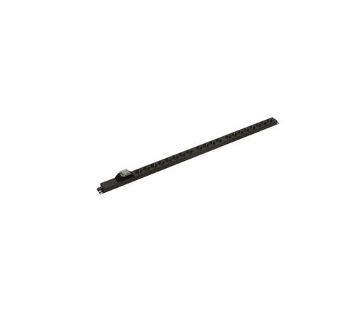 Блок розеток вертикальный Hyperline SHE-20SH-B-CB