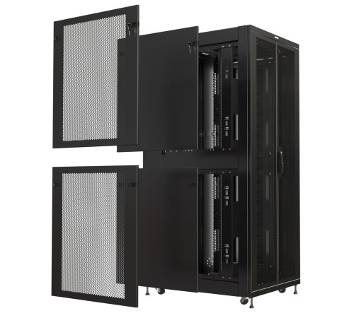 Шкаф напольный 19-дюймовый Hyperline TSR-4762-ARYH-22-R101-RAL9005