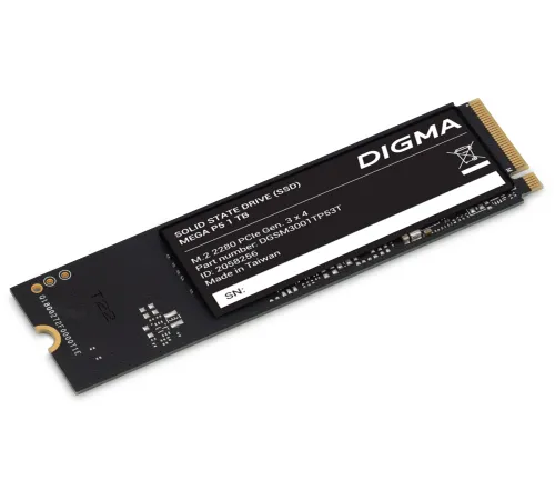 Накопитель SSD Digma PCIe 3.0 x4 1TB DGSM3001TP53T