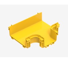 Горизонтальный тройник 240-120-240 для оптического лотка Hyperline FBTR-240-HTC120
