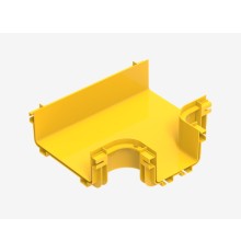 Горизонтальный тройник 240-120-240 для оптического лотка Hyperline FBTR-240-HTC120