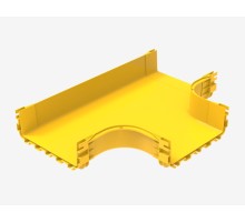 Ответвитель Т-образный 300х100 для оптического лотка (с винтами и болтами) Hyperline FBTR-300-TEE