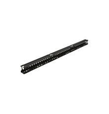 Вертикальный кабельный организатор Hyperline CMF-R42U-F106-СS-RAL9005