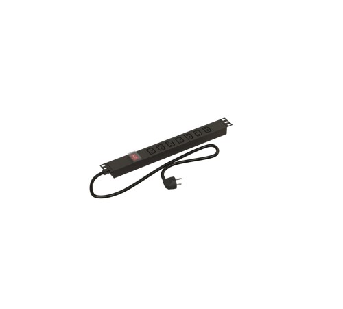 Блок распределения питания Hyperline SHE19-7IEC-S-2.5EU