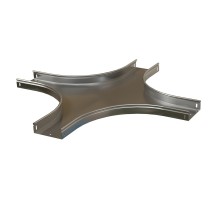 Ответвитель X-образный горизонтальный плавный 100x100 R100-0 8 мм Hyperline RST-CXS-100-100-0 8-R100-SZ RST-CXS-100-100-0,8-R100-SZ
