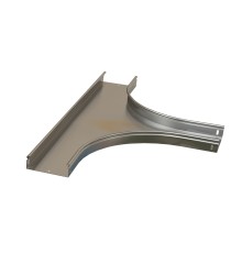 Ответвитель Т-образный горизонтальный плавный 150x50 R100-0 8 мм Hyperline RST-TTS-150-50-0 8-R100-SZ RST-TTS-150-50-0,8-R100-SZ